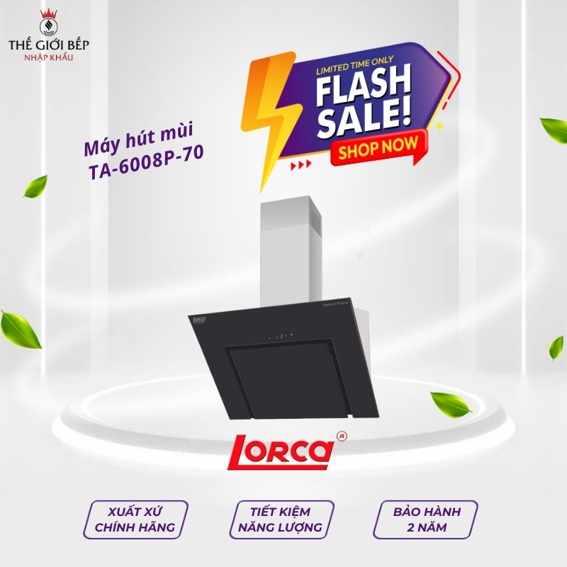 Máy hút mùi Lorca TA-6008P-70